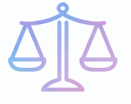 Brain weighing scale icon representing mental balance and emotional stability